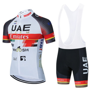 Ensemble maillot et cuissard de cyclisme sur <span class=keywords><strong>route</strong></span> à séchage rapide pour <span class=keywords><strong>homme</strong></span> - Vêtements de vélo haute performance - Product Image 3