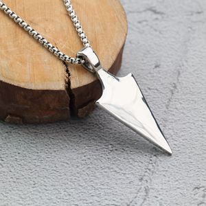 Yunnique-collar nórdico vintage de acero inoxidable con colgante de flecha y runa vikinga, collar para hombre, joyería de regalo - Product Image 4