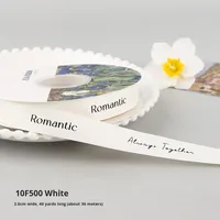 Ruban en satin de coton mat de 2 cm pour bouquet de fleurs fraîches, mariage haut de gamme, Noël