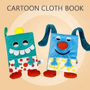 Nouveau-né Tissu Livres Enfants Bébé Jouets <span class=keywords><strong>0</strong></span> 12 <span class=keywords><strong>Mois</strong></span> Apprentissage Précoce Développer Cognize Lecture Puzzle Éducatif Tissu Tissu <span class=keywords><strong>Livre</strong></span> - Product Image 5