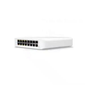 USW-Lite-16POE | 8-Port <b>PoE</b>+ Gigabit <b>Switch</b>, 16 Total Ports, Fanless for Office/Security - Product Image 2