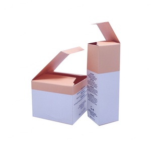 Caja de Embalaje de Papel para Botellas de Cuidado de la Piel con Holograma UV Plegable Personalizada a Precio de Fábrica con Logotipo - Product Image 2