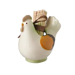 ייחודי תרנגול עיצוב מותאם אישית קרמיקה קיסם מחזיק