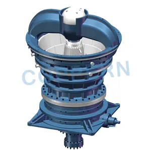Vollautomatischer Großkapazitäts- und Hocheffizienz-Gyratorie-Zerkleinerer Bergbaumaschinen Gyratorie-Zerkleinerer