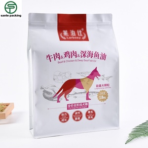 Hot Selling 8 Side Heat Seal Flat Bottom <b>Bags</b> Clear Window <b>Bread</b> Pouch Sealed With Eight Side - Product Image 3