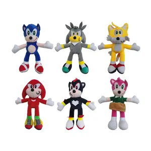 Boneka tikus Super Sonics, mainan boneka Super Sonics tarsak kartun animasi