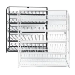 Supermarket Checkout Stand Small Shelf Gum Display Rack Counter Convenience Store Can Hang Wall Bar Small Shelves