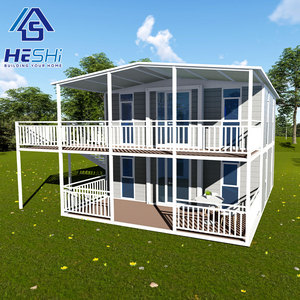 30Ft 40Ft สำเร็จรูปพร้อม20Ft บ้าน2 3 4 5ห้องนอน prefab Villa บ้านแบบพกพา - Product Image 6
