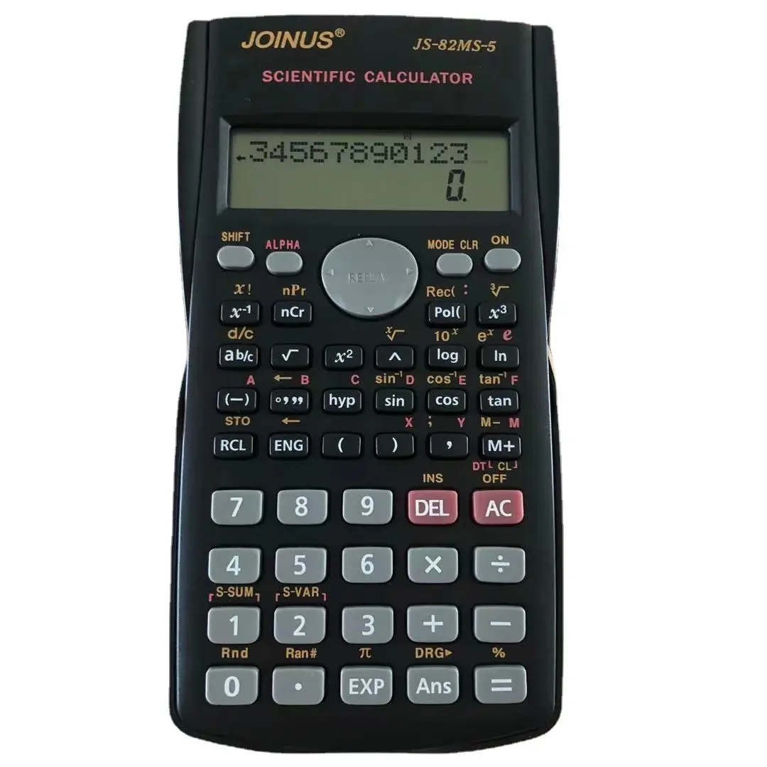 POSH DREAMS 82MS-A Calculatrice de fonction scientifique Étudiant Examen Ordinateur Score de fonction trigonométrique en gros