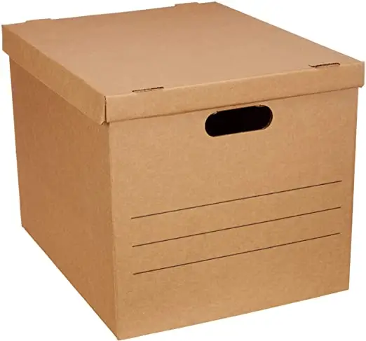 Kemasan Kardus Kustom Kotak Pengiriman Bergerak Kotak Karton Bergelombang untuk Kemasan