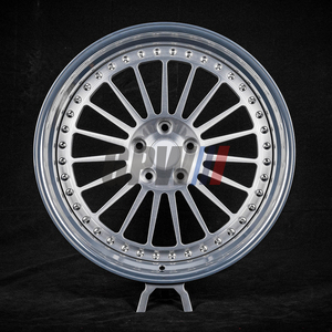 GPW 2 pièces, jantes forgées personnalisées polies pour Audi GT, Lexus GSF, Ferrari F430, Hyundai Veloster N, Chevrolet C8 <span class=keywords><strong>Corvette</strong></span> Split <span class=keywords><strong>5</strong></span> - Product Image 2