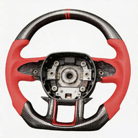 Convient pour Land Rover Evoque & Range Rover Sport, volant en cuir perforé en fibre de carbone forgée, accessoire de mise à niveau