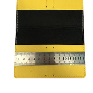 ซองใส่พาสปอร์ตแบบ DIY ที่ยังไม่เสร็จพร้อมช่องใส่บัตรหนัง PU ที่สามารถใส่ชื่อได้ ซองใส่พาสปอร์ตแบบเรียบ - Product Image 5