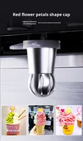 Machine à glaces automatique 3 saveurs, machine à glaces molles, machines à glaces commerciales pour les entreprises, camion de glaces