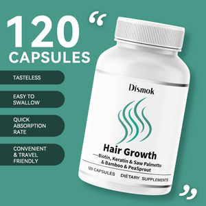 Integratore alimentare Premium OEM/ODM, capsule di biotina da 15,000mg, capsule di complessi di bellezza per capelli, pelle e unghie - Product Image 1