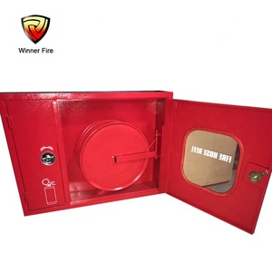 ตู้เก็บสายดับเพลิงติดผนังแบบสองประตูพร้อมกุญแจล็อค - Product Image 2