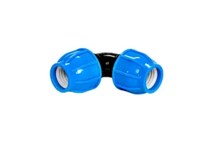 Raccords en PP étanches Raccords à compression agricole HDPE à coude égal 40 MM du fabricant indien - Product Image 5