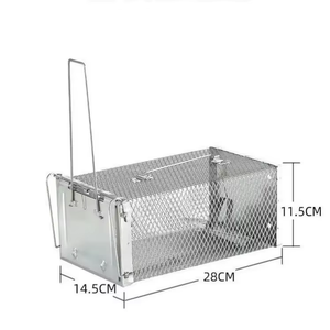 Grande cage piège à souris haute sensibilité avec pédale, attrape-rongeurs, outil de lutte antiparasitaire, vente en gros d'usine à bas prix - Product Image 5
