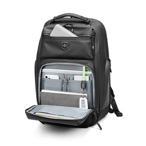 Sac d'ordinateur portable d'affaires personnalisé de 15,6 pouces, imperméable, sac de messager pour hommes, sac à dos d'ordinateur portable d'affaires - Product Image 5