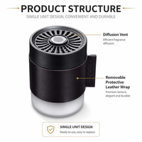 Désodorisant de voiture solide multi-parfums écologique anti-déversement, vente en gros, logo personnalisé, offre spéciale