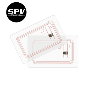 Có thể in rõ ràng PVC RFID thẻ kinh doanh ntag 213 <span class=keywords><strong>NFC</strong></span> 13.56MHz thẻ trong suốt - Product Image 2