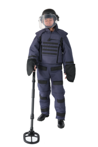 ชุดป้องกันระเบิดขั้นสูง E O D พร้อมระบบสื่อสาร ชุดระบายความร้อน และหมวกนิรภัยสำหรับการรักษาความปลอดภัยและการป้องกัน - Product Image 3