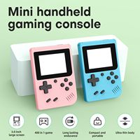 Console de jeu portable rétro mini 500-en-1 8 bits, lecteur de jeux portable Wi-Fi, écran LCD couleur HD 3 pouces, sortie AV TV, système d'exploitation Linux, cadeau pour enfants et adultes