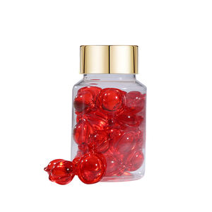 Uvas Orgánicas Naturales, 50 Cápsulas de Suero con Vitaminas para Reparación del Cabello, Ácido Hialurónico, Jengibre, Tratamiento sin Enjuague - Product Image 1