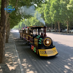 Vui chơi giải trí trẻ em chơi điện trung tâm mua sắm vui vẻ đi xe lớn trackless Train để bán - Product Image 5