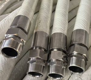 للبيع بالجملة أسبستوس مثبط للحريق ، أكمام حماية كابلات مغلفة بالأسبستوس ومبردة من القماش المعزول بالماء - Product Image 5