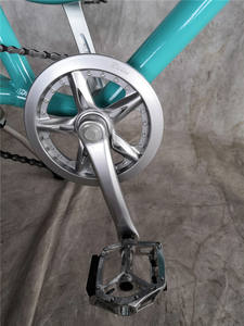 Mint Green Big Guys Heavy Person Low Step Thru Marco de aluminio Single Speed Comfort Best Hybrid Womens Beach Cruiser Bike 26 - Product Image 3