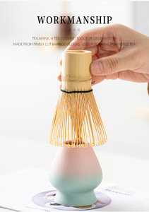 Custom logo Printing Box Packaging Matcha Whisk Holder Spoon Bowl Cup Bamboo <strong>Coffee</strong> Tea <strong>Sets</strong> Luxury Ceramic Matcha <strong>Set</strong> Kit <strong>Gift</strong> - Product Image 4