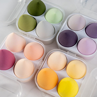 Esponja de Maquillaje de Alta Calidad, Libre de Látex, para Cosméticos, Tipo Huevo, para Programas de Empaque de Marca Privada