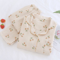 Échantillon gratuit vente en gros de pyjamas pour la nuit d'hiver, pyjamas pour dames, nuisettes pour dames