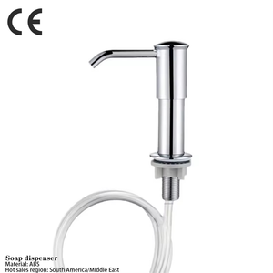 Distributeur de liquide de savon à bassin intégré Tube d'extension écologique Distributeur de liquide de savon à <span class=keywords><strong>vaisselle</strong></span> <span class=keywords><strong>Pompe</strong></span> <span class=keywords><strong>Lave</strong></span>-<span class=keywords><strong>vaisselle</strong></span> de comptoir - Product Image 1