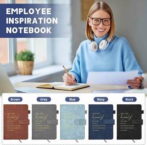 Hot Sale Customized Leather <b>A5</b> Magnetic Button Notebook Set Business Office Work Conferences Promotional Corporate Gift <b>Notepad</b> - Product Image 6