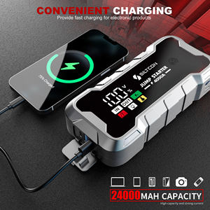 Avviatore <span class=keywords><strong>di</strong></span> <span class=keywords><strong>Emergenza</strong></span> Portatile 12V 5000A per Moto, Auto e Camion, <span class=keywords><strong>Booster</strong></span> Batteria 24000mAh - Product Image 6