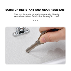 Risenmed 10 "Aleación de aluminio Caja de Medicina de primeros auxilios integral Caja de almacenamiento de medicina portátil de gran capacidad - Product Image 5