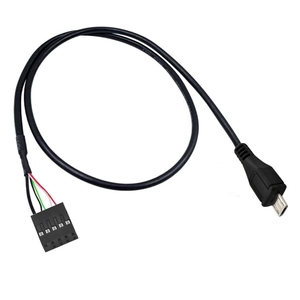 Customized Mini 5P Micro 5P Spacing 2.54-2X5P 9-Hole 9-Female USB Terminal Cable <strong>Wires</strong> Cable Assemblies - Product Image 6