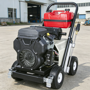 Nettoyeur haute pression mobile haute efficacité 66L/min, petite machine de nettoyage de canalisations haute pression pour le lavage de machines de construction - Product Image 1