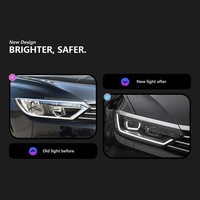 Passat B8 EU Spec 2016-2025 DRL LED mise à niveau phares clignotants assemblage de lampe frontale Signal Auto accessoires pour Volkswagen VW