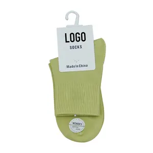 OEM best quality Design suppliers custom print logo mens running crew sports socks