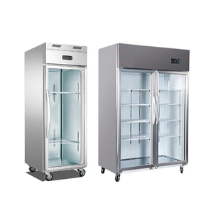 Réfrigérateur-congélateur commercial grande capacité à dégivrage automatique LCF-1500DD6M, vitrine verticale - Product Image 2