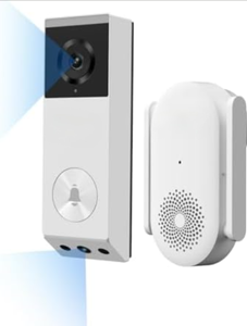 Timbre de Puerta con Video WiFi de Doble Lente <span class=keywords><strong>EZVIZ</strong></span> EP3x, Timbre Inteligente con Batería de 3MP+2MP, Audio Bidireccional, Visión Nocturna en Color, Cámara de Seguridad para el Hogar - Product Image 3