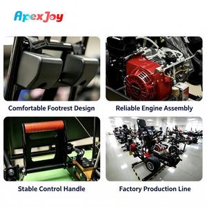 ApexJoy RACE GT PRO Duo - Go-Kart <span class=keywords><strong>de</strong></span> Gasolina <span class=keywords><strong>de</strong></span> 200cc y 6.5HP para 2 Personas, 60km/h, Chasis 30CrMo, Triple <span class=keywords><strong>Protección</strong></span>, Alquiler FEC, Precio Mayorista B2B - Product Image 3