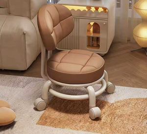 Taburete con Ruedas Wanxiang, Taburete Bajo Móvil para el Hogar, Banco Resistente y Duradero con Ruedas, Silla con Respaldo y Ruedas - Product Image 3