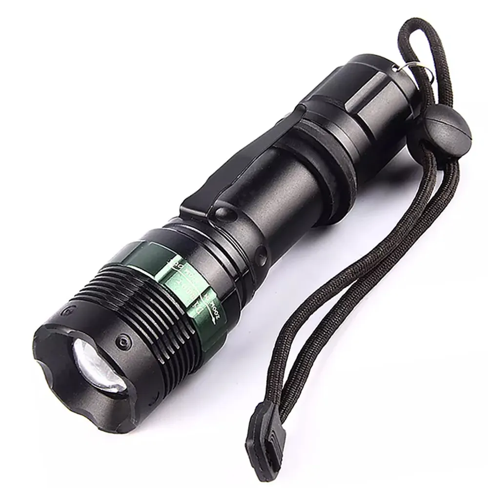 2023 Mini Led flashlight Super Bright torch led lanterna Zoomable fishing Camping Bicycle flashlight Light