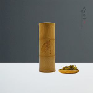 Bamboo Tea Canister Natural Bamboo Aroma Segmented Layering Da Hong Pao Tie Guan Yin Chinese Tea Gift Packaging - Product Image 4