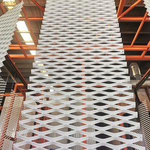 PVDF 코팅 알루미늄 확장 금속 메쉬 천공 용접 장식 메쉬 - Product Image 6