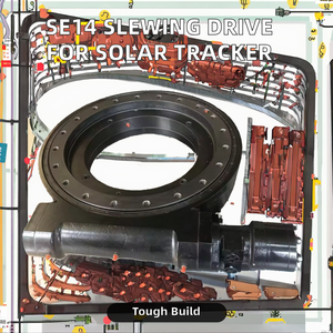 GSE14-435 năng lượng mặt trời theo dõi Cổ Phiếu ổ đĩa xoay kèm theo với động cơ thủy lực Worm Gear ổ đĩa xoay và con dấu loại - Product Image 4